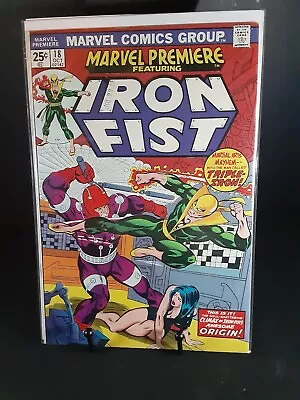 Buy Marvel Premiere 18 1974 Iron Fist (Origin Story) 4th Appearance 8.0 • 10.44£