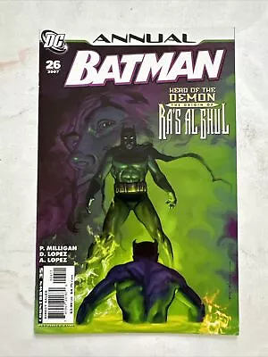 Buy Batman Annual #26 Origin Of Ras Al Ghul (2007 DC Comics) • 7.20£