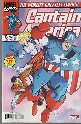 Buy Marvel Comics Captain America #6 April 2024 '97 Variant 1st Print Nm • 6.75£