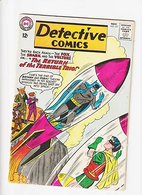 Buy Detective #321  Batman,  Comic  Silver Age FOX, SHARK AND VULTURE • 47.42£