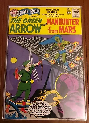 Buy DC Brave And The Bold 1963 #50 Green Arrow And Martian Manhunter 1st Crossover  • 141.11£