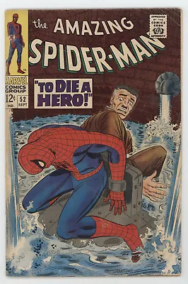 Buy Amazing Spider-Man 52 Marvel 1967 GD VG Kingpin Stan Lee John Romita • 56.30£