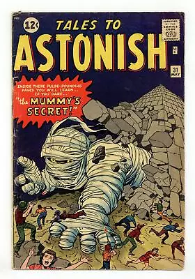 Buy Tales To Astonish #31 GD 2.0 1962 • 70.70£