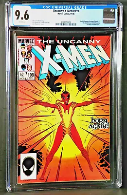 Buy Uncanny X-Men #199 CGC 9.6 NM+ 1st Appearance Of  Phoenix II  Freedom Force 1985 • 55.60£