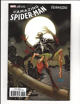 Buy Amazing Spider-man # 25 (supersized Issue, Venomized Variant, May 2017) Nm New  • 7.95£