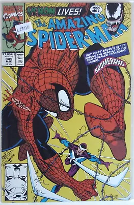 Buy The Amazing Spider-man - # 345 Mar - Cletus Kasady - 1991 - Marvel Comics • 18£