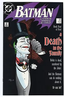 Buy Batman #429 - Death In The Family - Joker - DC Comics - 1989 - VF/NM • 13.59£