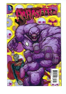 Buy SUPERMAN # 23.4 (PARASITE, 3D LENTICULAR MOTION COVER, Nov 2013), NM • 9.95£