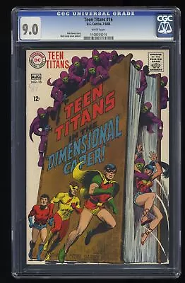 Buy Teen Titans #16 CGC VF/NM 9.0 White Pages DC Comics 1968 • 119.29£