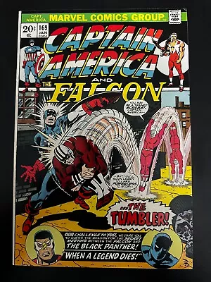 Buy Captain America And The Falcon #169 1974 High Grade! Falcon 1st Moonstone • 22.38£