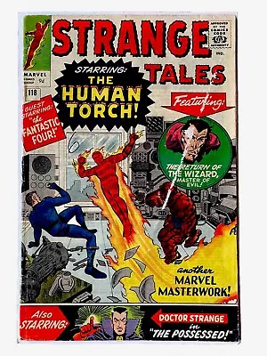 Buy Strange Tales #118. Mar 1964. Marvel. Vg+. 1st Strange Cover & Orb Of Agamotto! • 10£