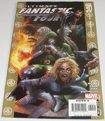 Buy Ultimate Fantastic Four No 30 Marvel Comic 2006 RARE 1st Cover Marvel Zombies • 3.99£