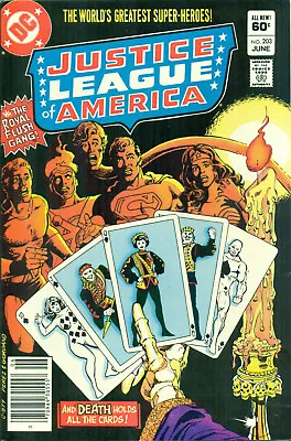 Buy Justice League Of America #203 Conway 1st New Royal Flush Gang Perez Cover 1982 • 4.79£