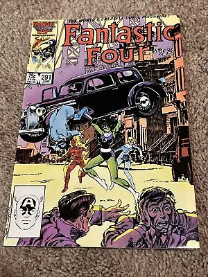 Buy Fantastic Four #291 Very Nice Action Comics Homage Byrne -  COMBINED SHIPPING • 3.95£