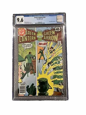 Buy Rare Green Lantern #116 Mark Jewelers CGC 9.6 • 1,621.86£