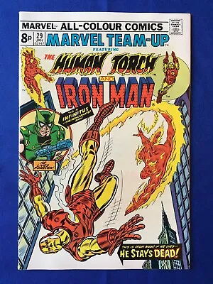 Buy Marvel Team-Up #29 NM- (9.2) MARVEL ( Vol 1 1974) Human Torch, Iron Man • 15£