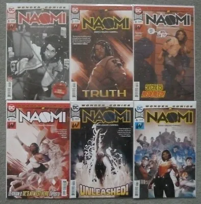 Buy Naomi #1-6 Set..bendis/campbell..dc 2019 Various Prints..vfn+..2,3,4,5 • 24.99£
