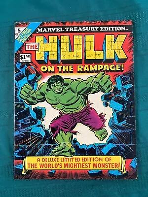 Buy Hulk On The Rampage Marvel Treasury #5 VG/FN (5.0) • 23.98£