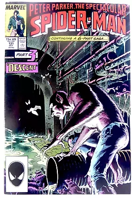 Buy Marvel SPECTACULAR SPIDER-MAN (1987) #131 KRAVEN'S LAST HUNT Key VF/NM • 17.73£