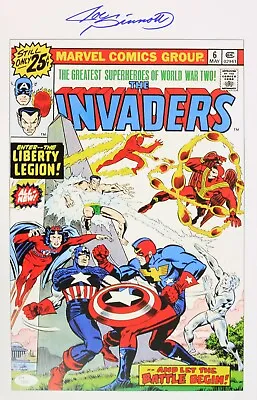 Buy 1975-1979 Joe Sinnott Marvel The Invaders Signed 11x17 Print (JSA)  • 59.13£