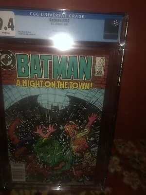 Buy CGC 9.4 Newsstand Batman BATMAN #392 DC Comics Feb 1986 • 23.74£