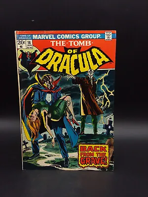 Buy Marvel Comics 1974, The Tomb Of Dracula #16, VG+ • 19.95£