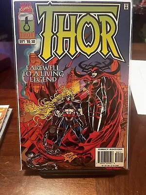 Buy Marvel Comics THOR #502 (1996) Farewell To A Living Legend • 2.13£