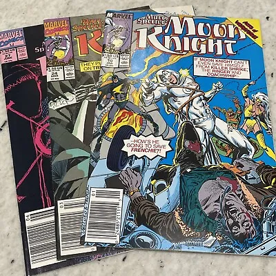 Buy Lot 3 Moon Knight #10, 24, 27 Marvel 1990 1991 Volume 1 Comic Book Marc Spector • 11.86£