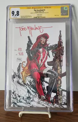 Buy The Scorched #1 CGC Signature Series 9.8 Todd McFarlane 1:250 Signed #471/838 • 549.62£