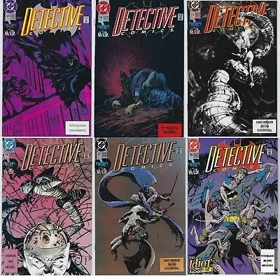 Buy Lot Of 6 Detective Comics (DC Comic Book Collection) 633-637 & 639 High Grade! • 7.88£
