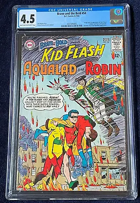 Buy Brave And The Bold #54 (Jun-Jul 1964) ✨ Graded 4.5 LIGHT TAN TO OFF-W By CGC ✔ • 358.49£