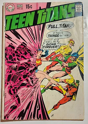 Buy TEEN TITANS #22 - Silver Age DC, Robin, Kid Flash, Wonder Girl, Speedy • 3.12£