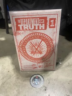 Buy Department Of Truth 1 Red Bootleg C2E2 Exclusive 2024! Ships 4/30 • 79.35£