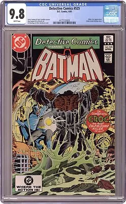Buy Detective Comics #525 CGC 9.8 1983 4177122003 • 126.50£