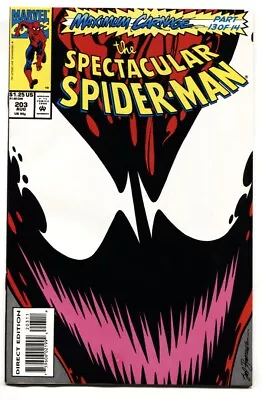 Buy Spectacular Spider-Man #203  1993 - Marvel  -NM- - Comic Book • 30.44£