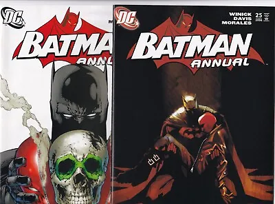 Buy Batman Annual #25 Lot Of 2 Comic Books First & Second Printing Variant DC, 2006 • 23.70£