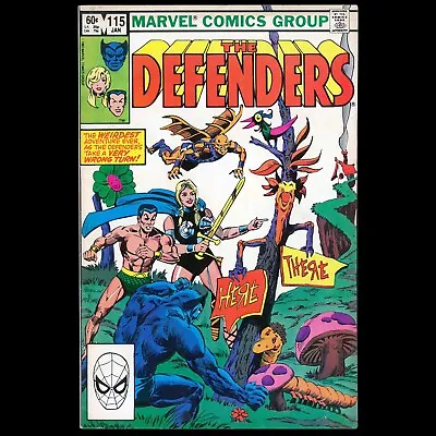 Buy The Defenders Vol 1 #115 Jan 1983 Don Perlin Art Marvel Comic Silver Surfer App • 2.50£