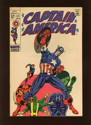 Buy Captain America 111 VF- 7.5 High Definition Scans *b1 • 150.16£