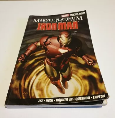 Buy Marvel Platinum: The Definitive Iron Man Graphic Novel Book • 5.99£