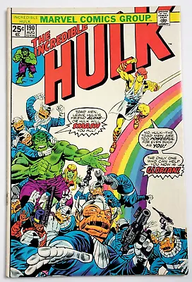 Buy Incredible Hulk # 190 - (1975) Glorian 1st Appearance Marvel • 16.02£