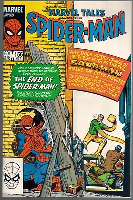 Buy Marvel Tales 156  (rep Amazing Spider-Man 18  - Vs Sandman!) VF+ 1983 • 7.08£