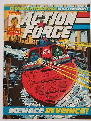Buy Marvel Comics: Action Force Issue 47; 23 January 1988; Single Issue • 13.50£