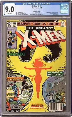 Buy Uncanny X-Men #125N CGC 9.0 Newsstand 1979 4401589006 • 103.94£