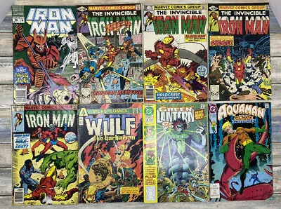 Buy Marvel Dc Wulf Comic Lot Iron Man 133 145 147 148 281 Aquaman Green Lantern • 7.88£