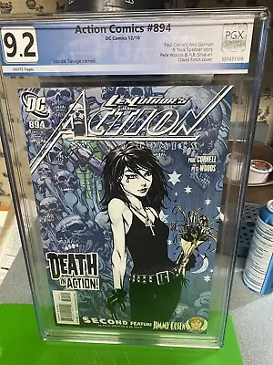 Buy ACTION COMICS #894 PGX 9.2.2nd App Of Death In The DC Universe.The Black Ring • 78.83£