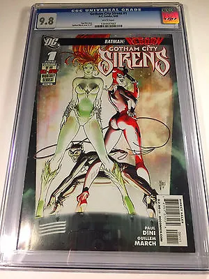 Buy GOTHAM CITY SIRENS #1 CGC 9.8  Harley Quinn Poison Ivy Catwoman Suicide Squad NM • 399.95£