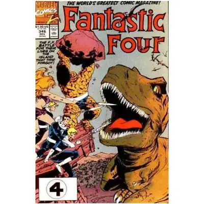 Buy Fantastic Four (1961 Series) #346 In NM Minus Condition. Marvel Comics [u* • 6.33£