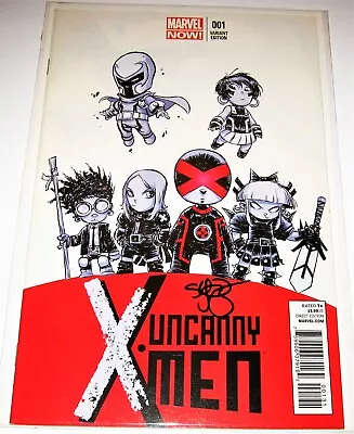 Buy UNCANNY X-MEN #1 🔑 SKOTTIE YOUNG SIGNED VARIANT 🔥 Marvel Comics Wolverine MCU • 48£