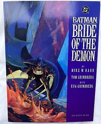 Buy Batman: Bride Of The Demon TPB Graphic Novel - DC Comics, 1991 1ST PRINTING RARE • 10.95£