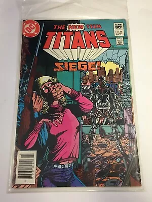 Buy The New Teen Titans # 35 DC Comics Siege Oct 1983 Cyborg Beast Boy Kid Flash • 2.88£